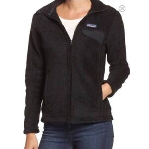 Patagonia Zip Up Soft Black Jacket